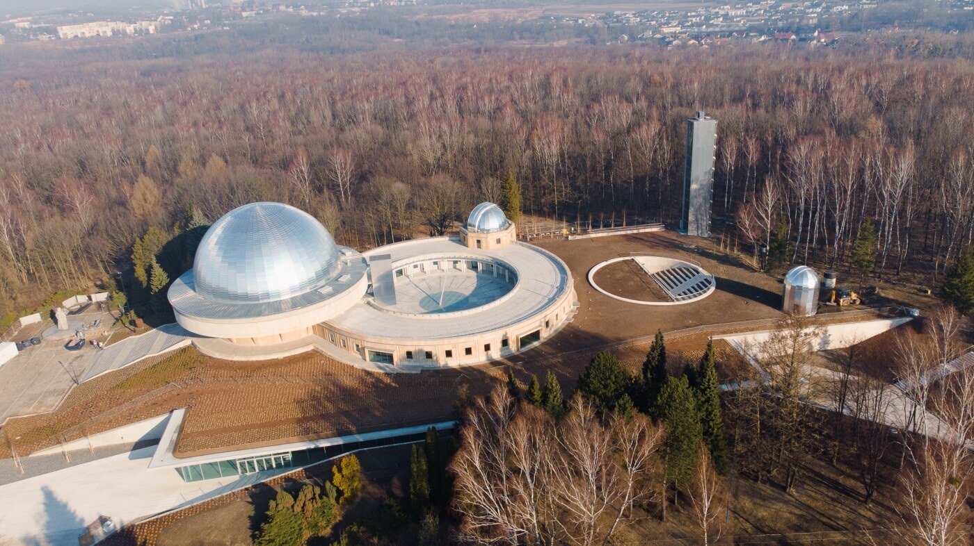 Zdj Cie Nowe Planetarium L Skie Ju Prawie Gotowe Zbli A Si