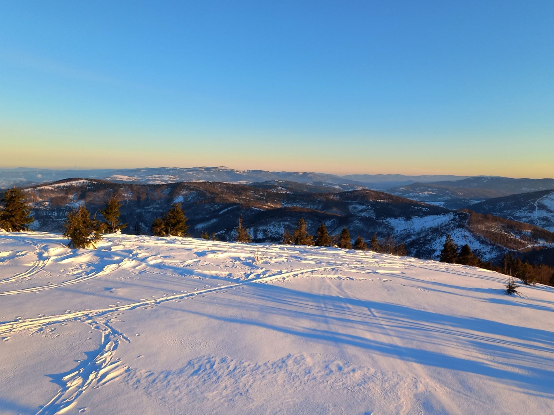 Beskid Zywiecki Zima