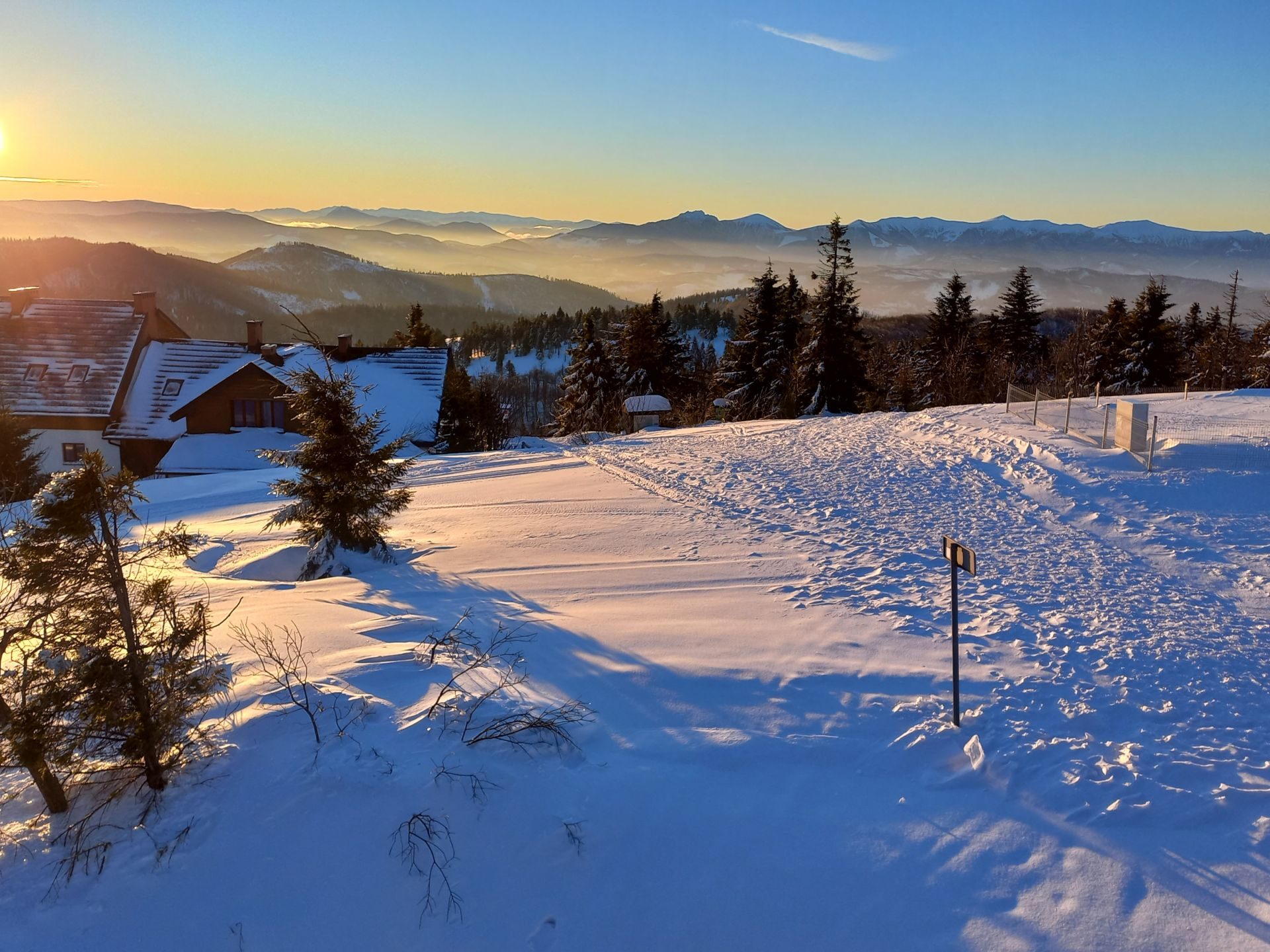 Beskid Zywiecki Zima