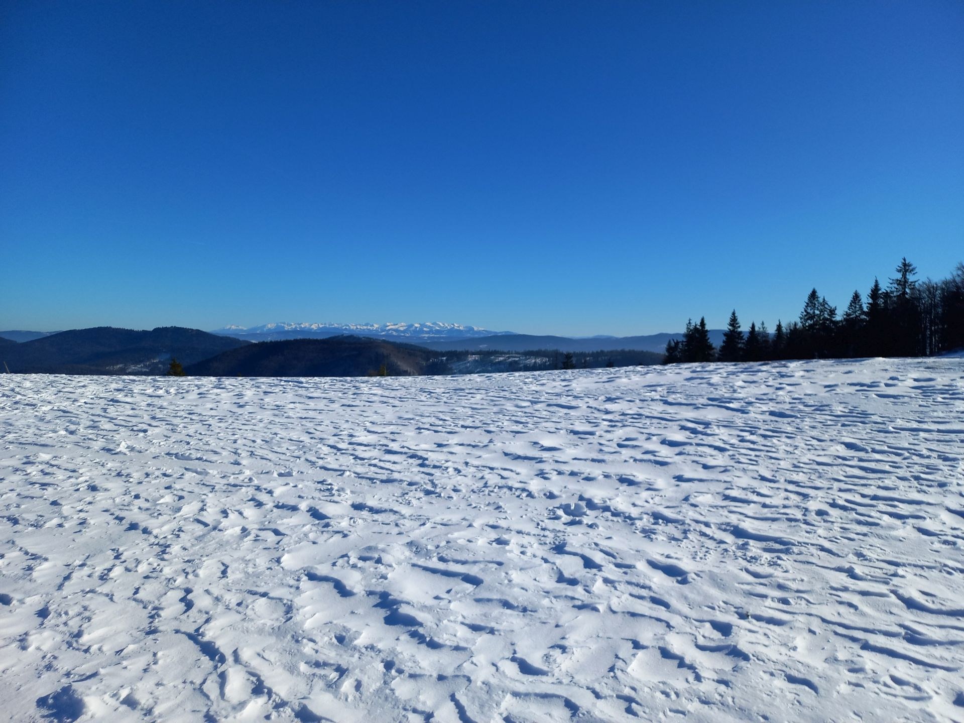 Beskid Zywiecki Zima