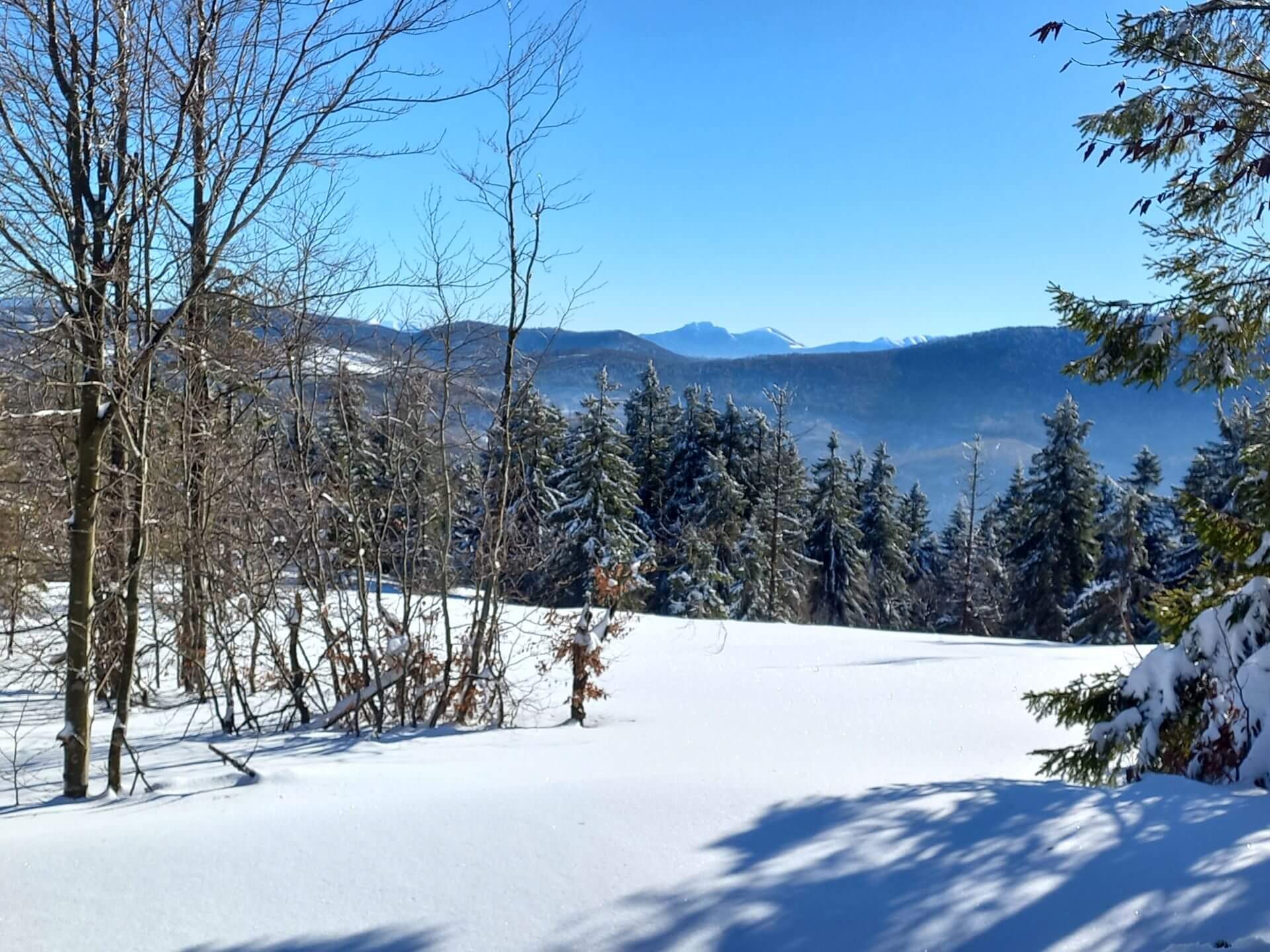 Beskid Zywiecki Zima