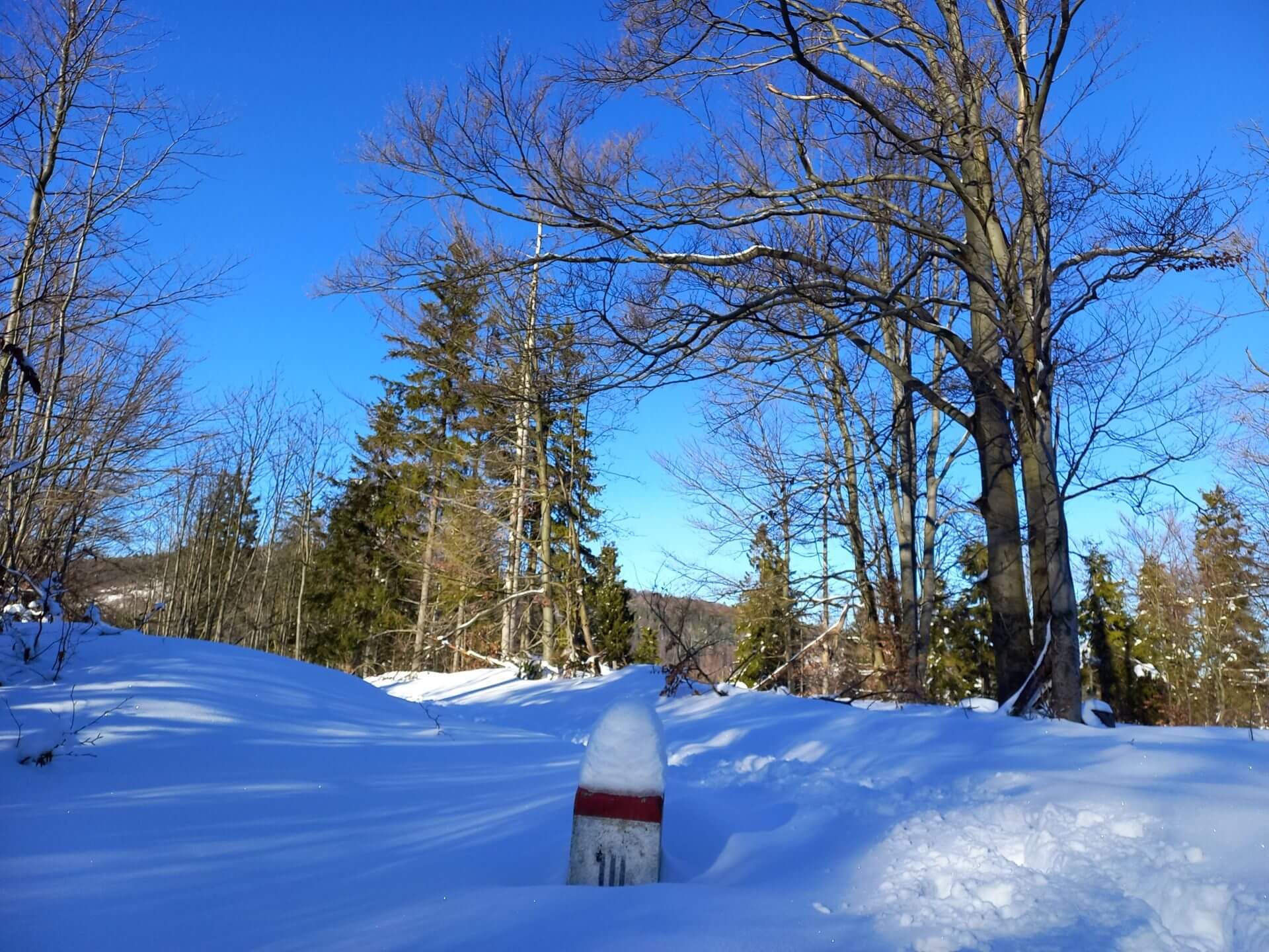 Beskid Zywiecki Zima