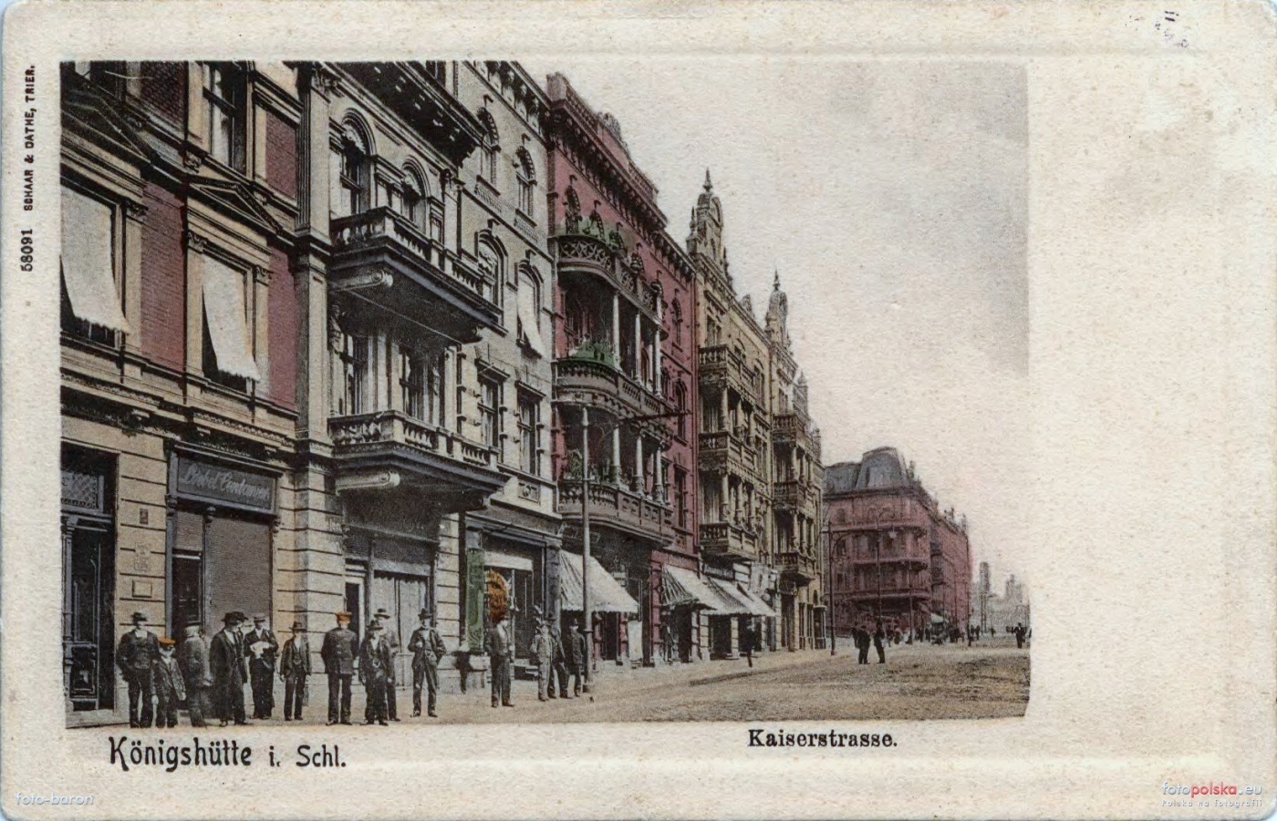 Chorzów Wolności 1900 r