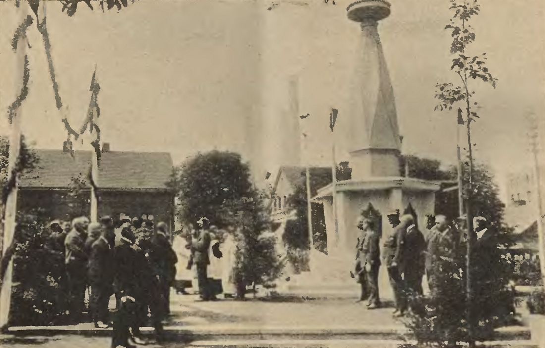 Chorzów Stary - pomnik ku czci poległych powstańców śląskich, zniszczony w 1939 r.