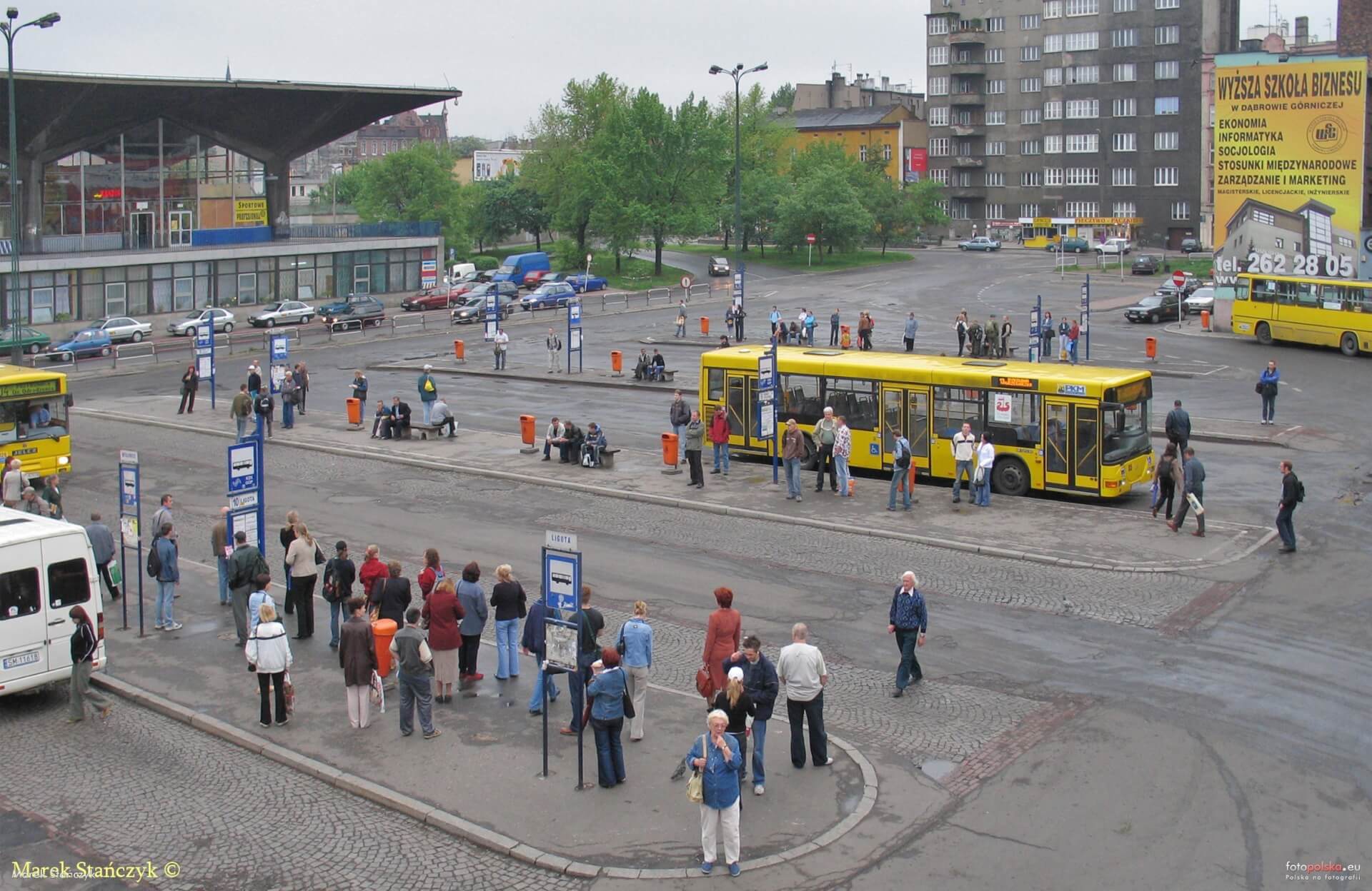 Dworzec autobusowy w Katowicach