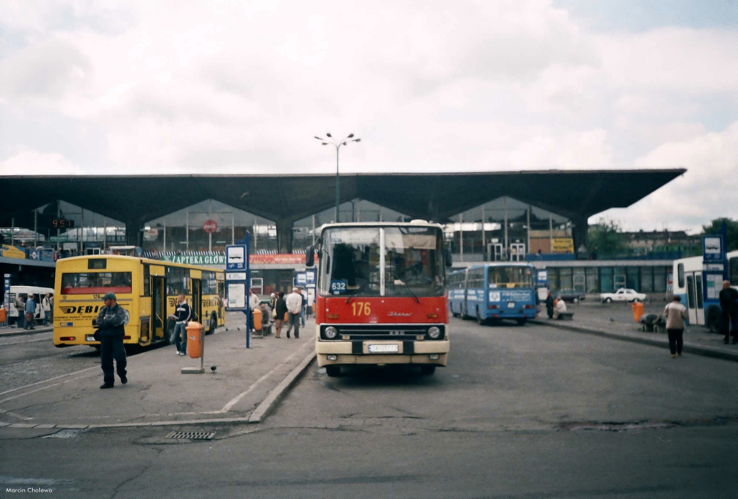 Dworzec autobusowy w Katowicach