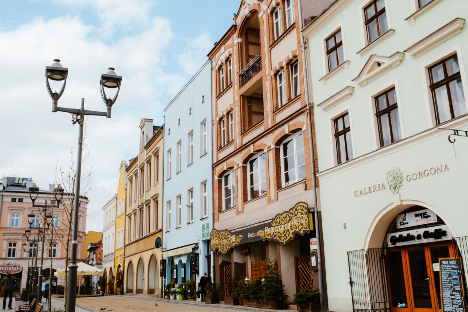 Gliwice Kamienice przy rynku