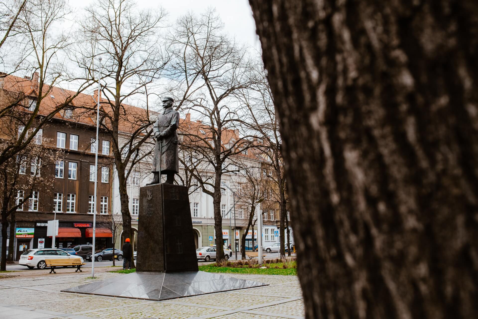 Gliwice Pomnik Józefa Piłsudskiego