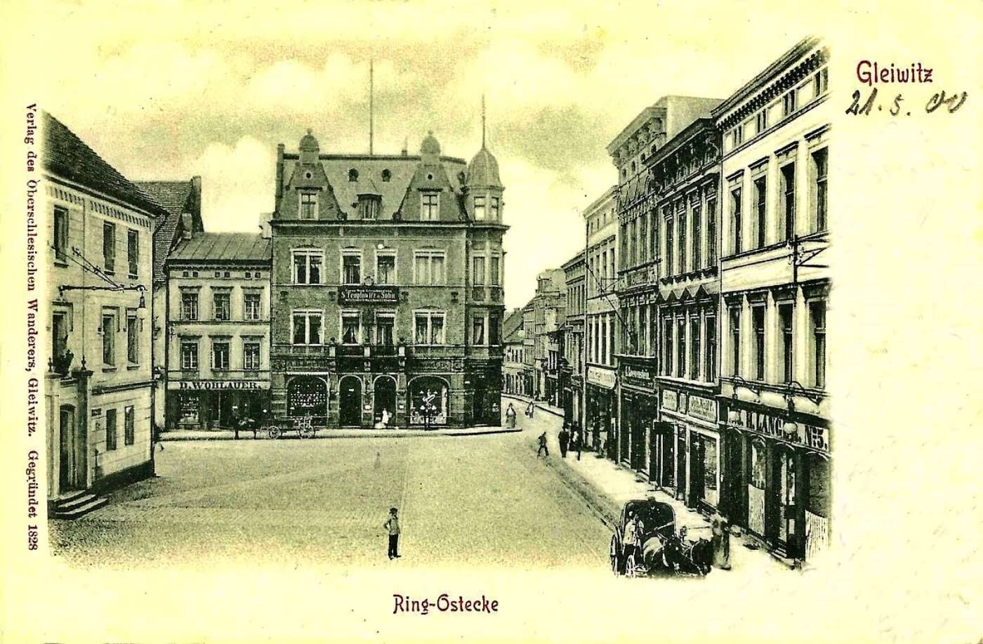 Gliwice Rynek 1895 1900