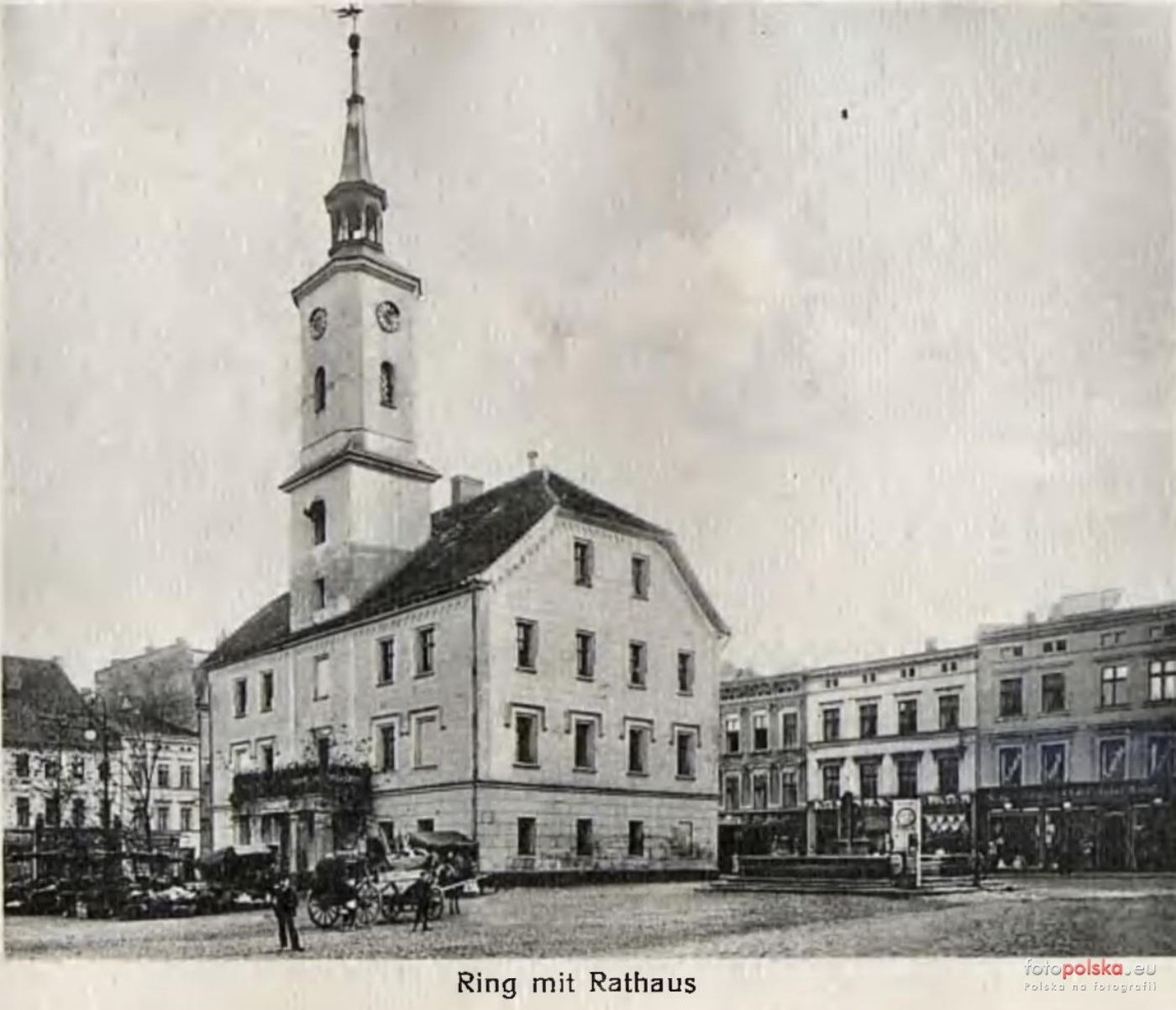 Gliwice Rynek 1900