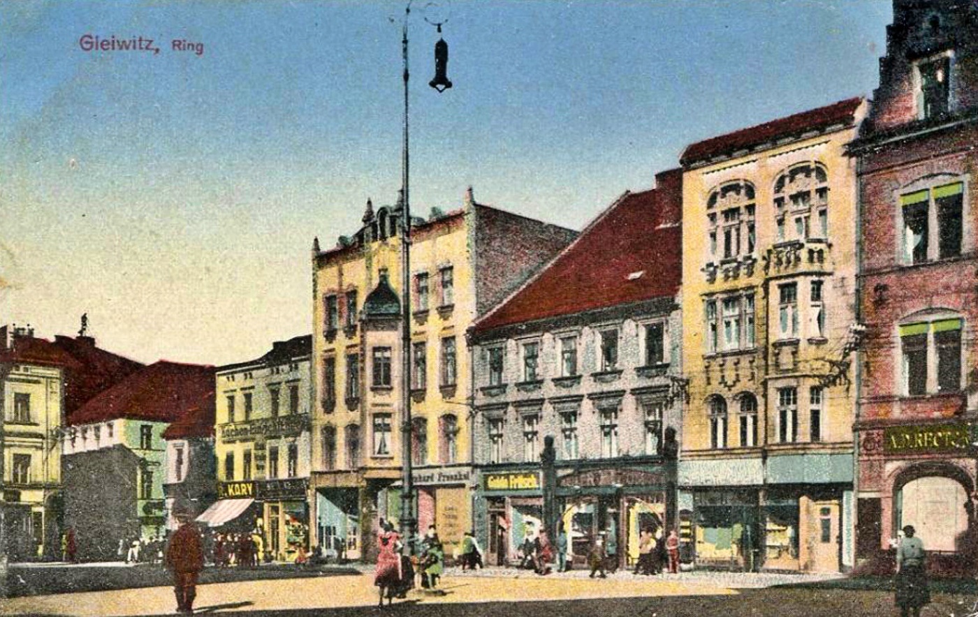 Gliwice Rynek 1906