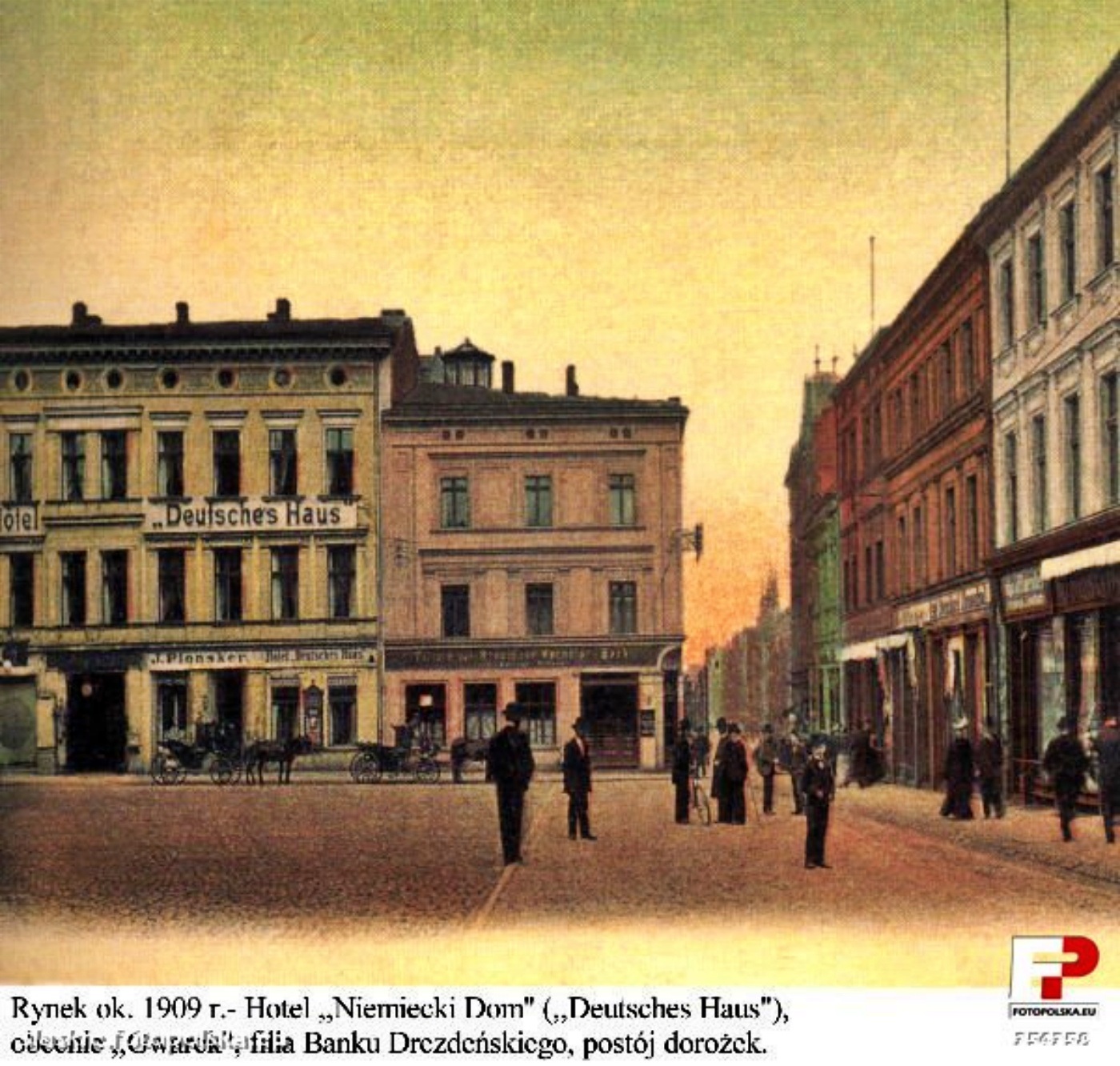 Gliwice Rynek 1909