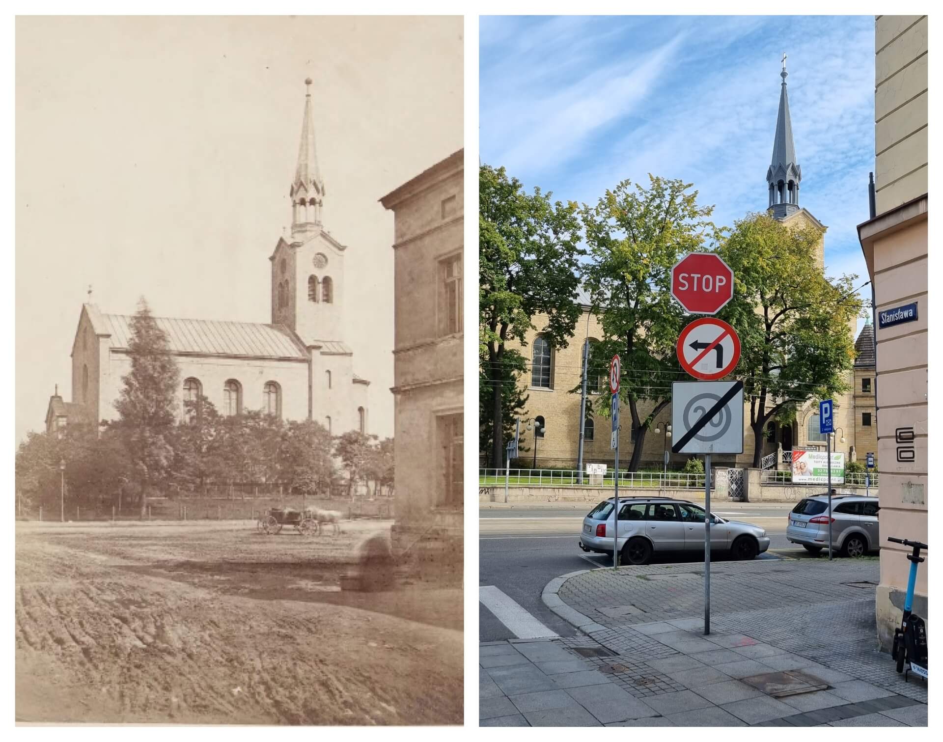 Katowice 150 lat temu i dziś