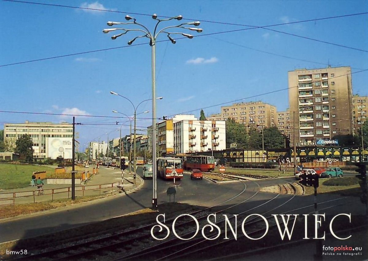 Sosnowiec na zdjęciach z lat 80. i 90.