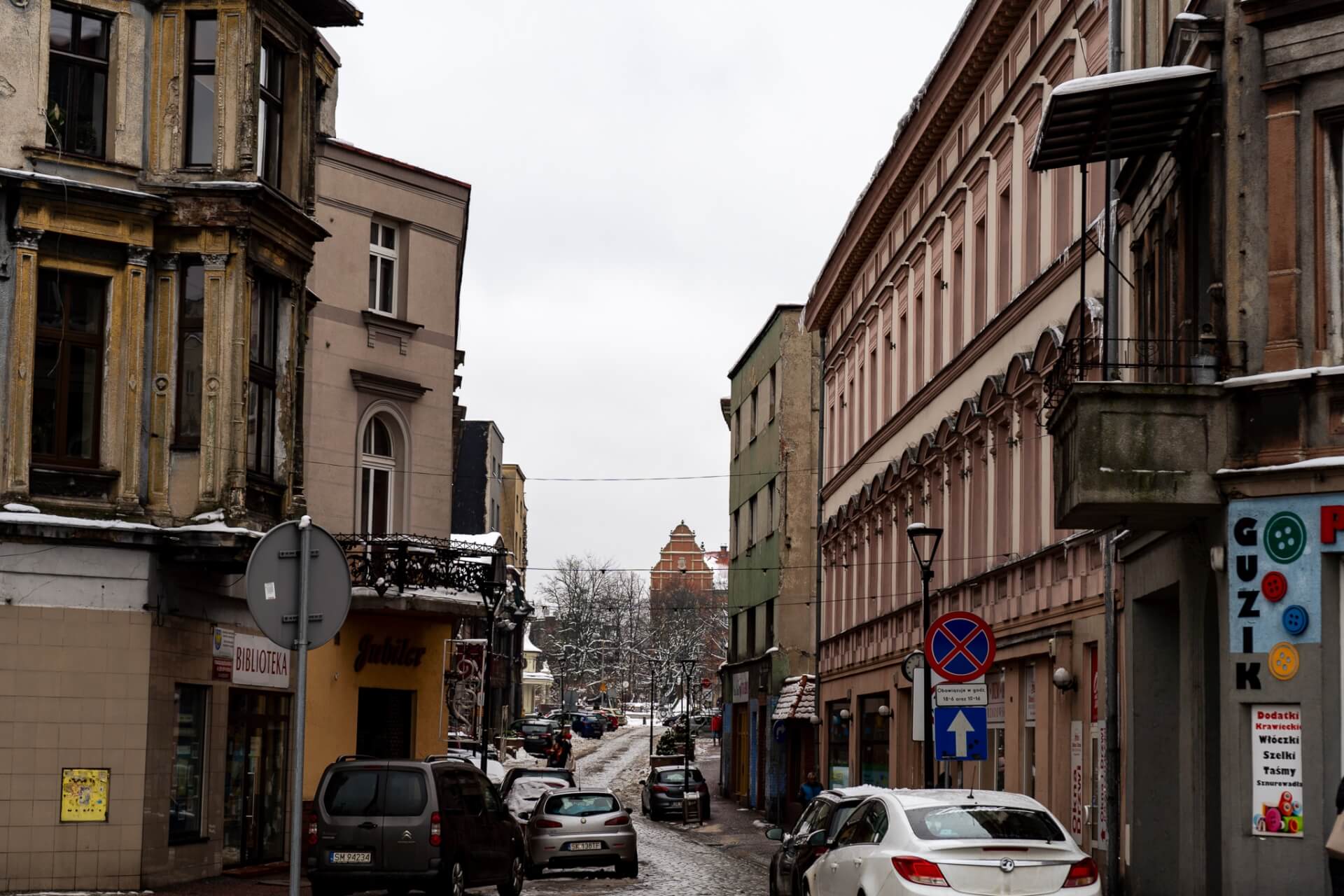 Mysłowice stare miasto z rura parkiem