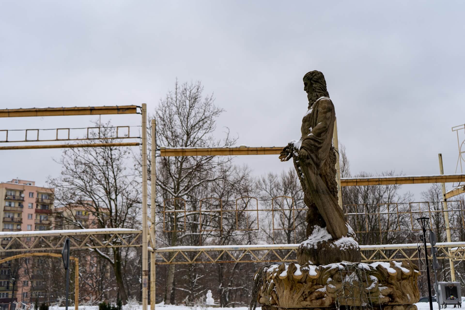 Mysłowice stare miasto z rura parkiem