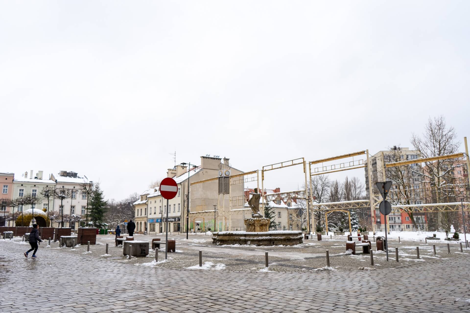 Mysłowice stare miasto z rura parkiem