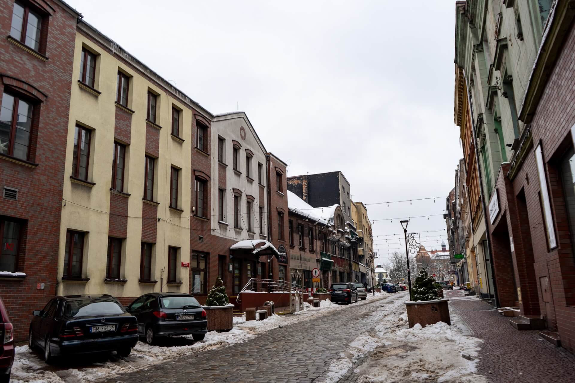 Mysłowice stare miasto z rura parkiem