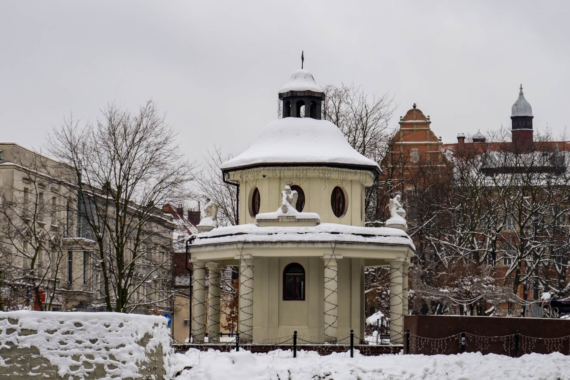 Mysłowice stare miasto z rura parkiem