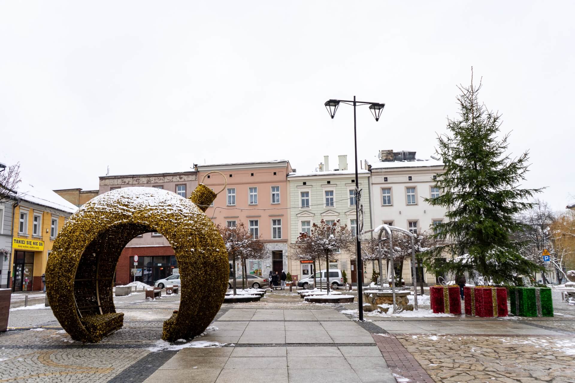 Mysłowice stare miasto z rura parkiem