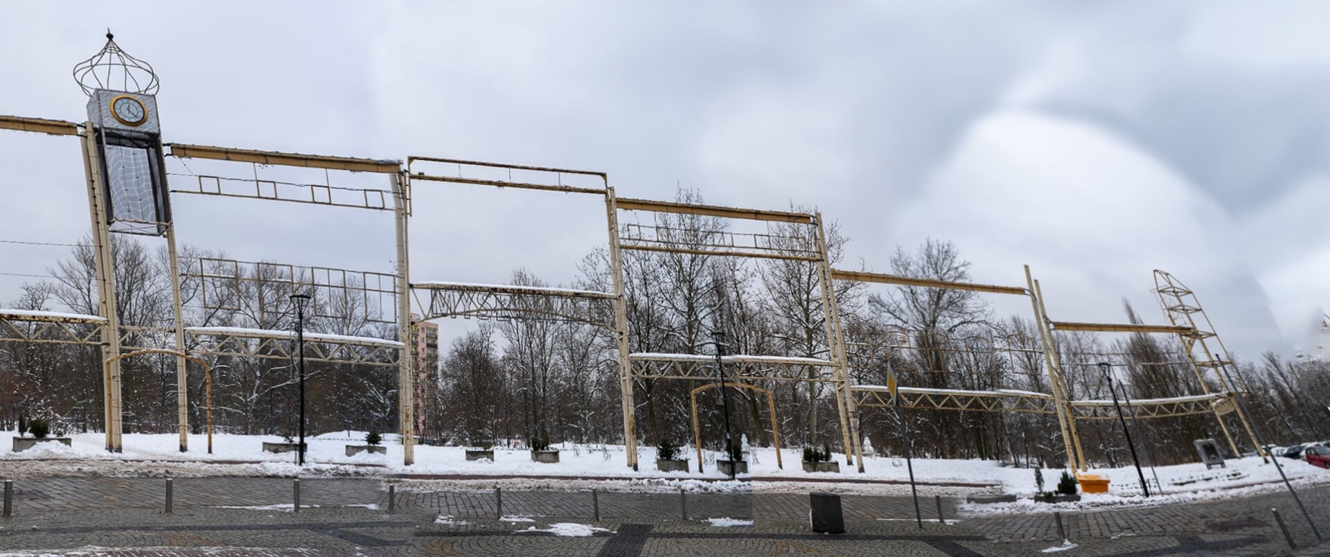 Mysłowice stare miasto z rura parkiem