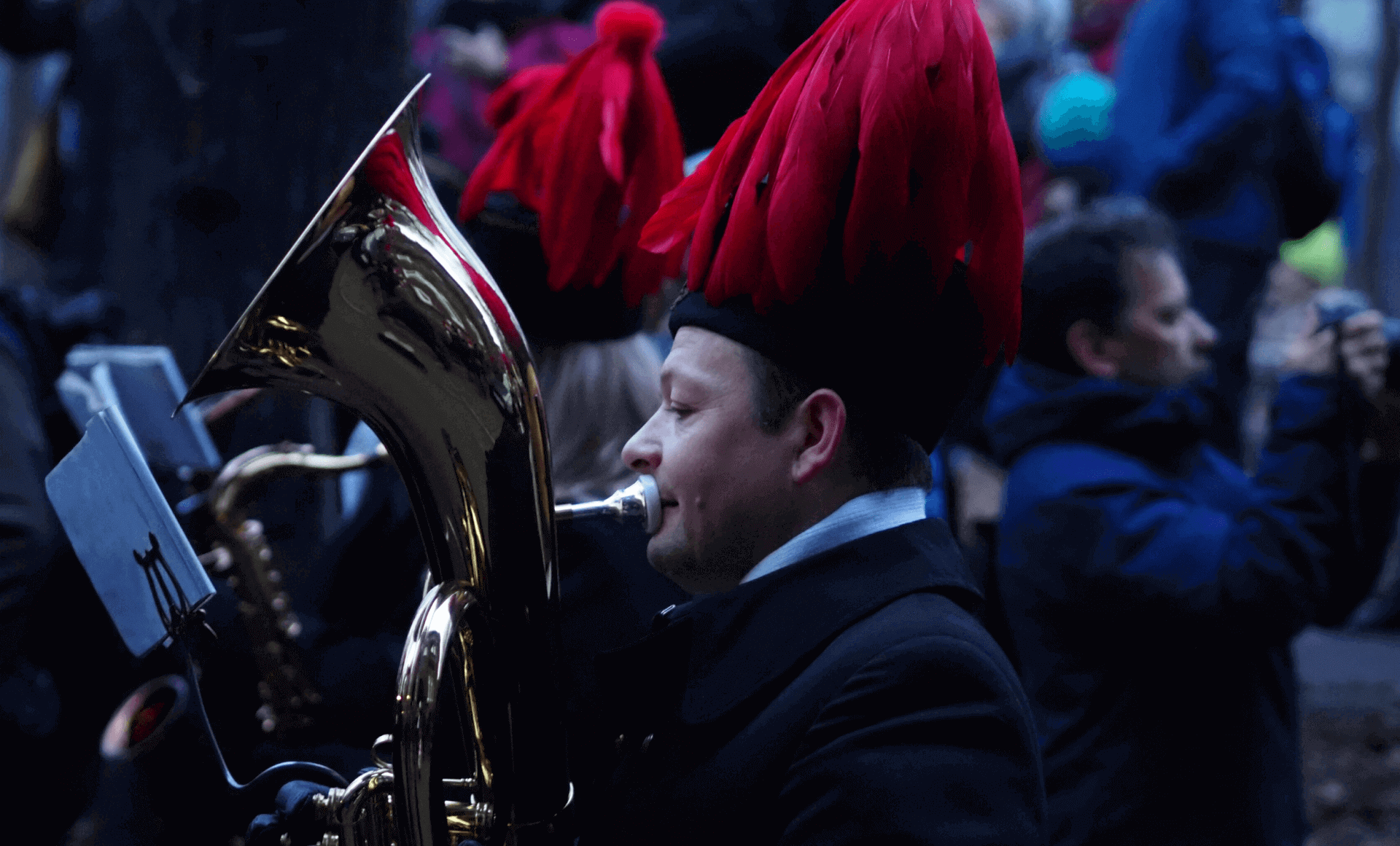 Orkiestra KWK "Wieczorek" na Nikiszowcu