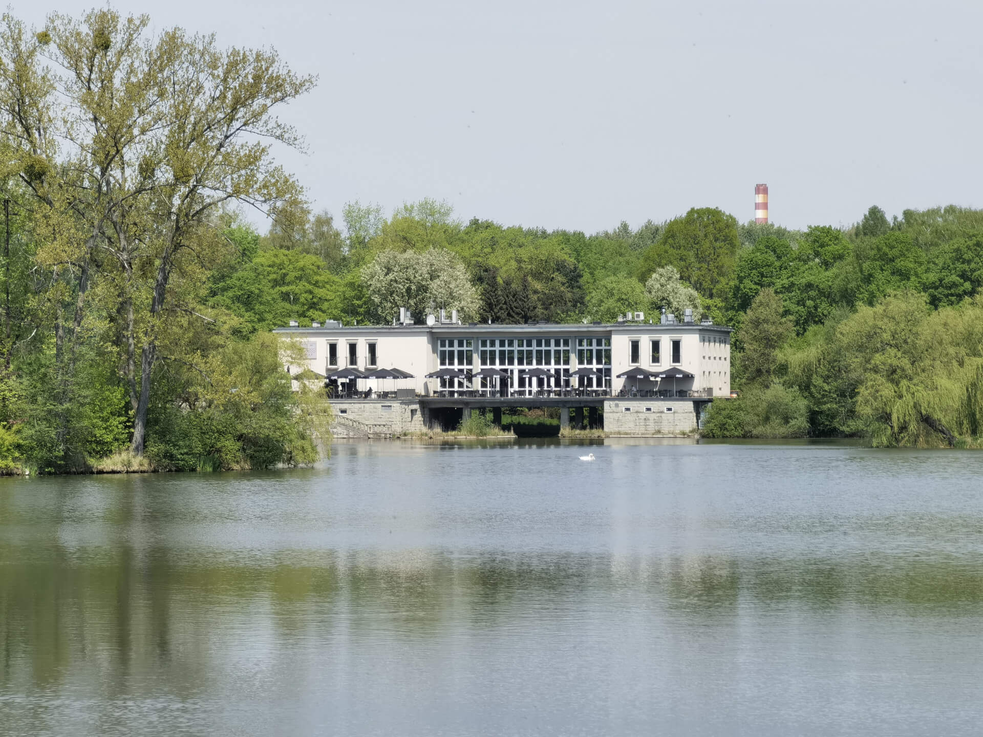 Park Śląski: Przystań przy Dużym Stawie