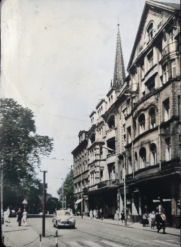 Plac Kościuszki w Bytomiu przed wyburzeniem