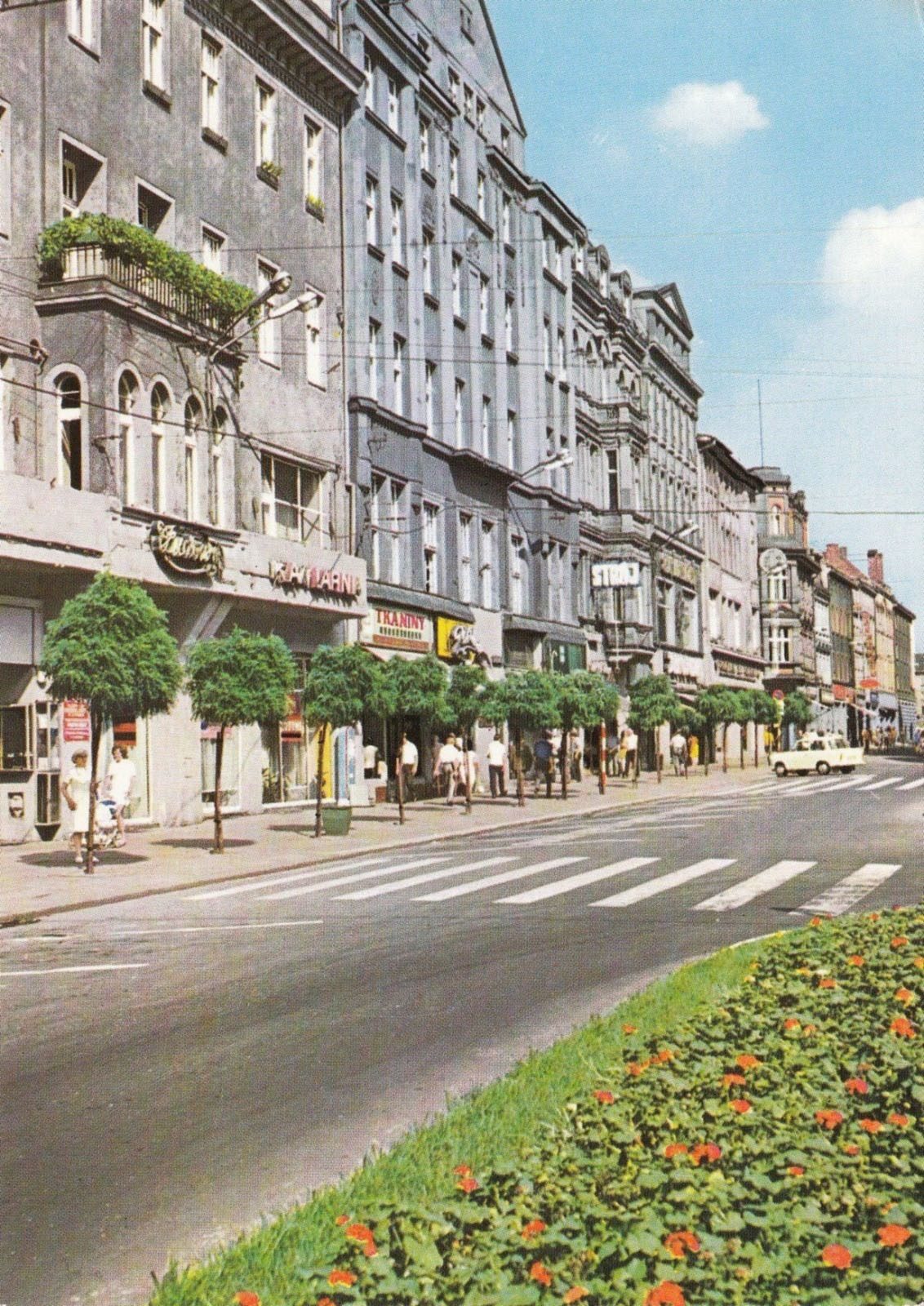 Plac Kościuszki w Bytomiu przed wyburzeniem