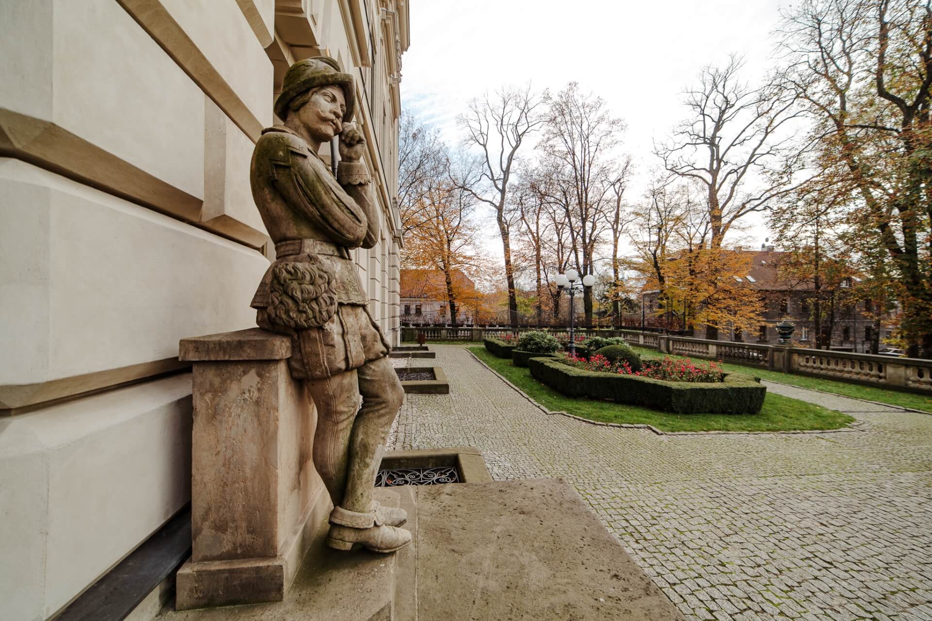 Rynek, park i zamek w Pszczynie