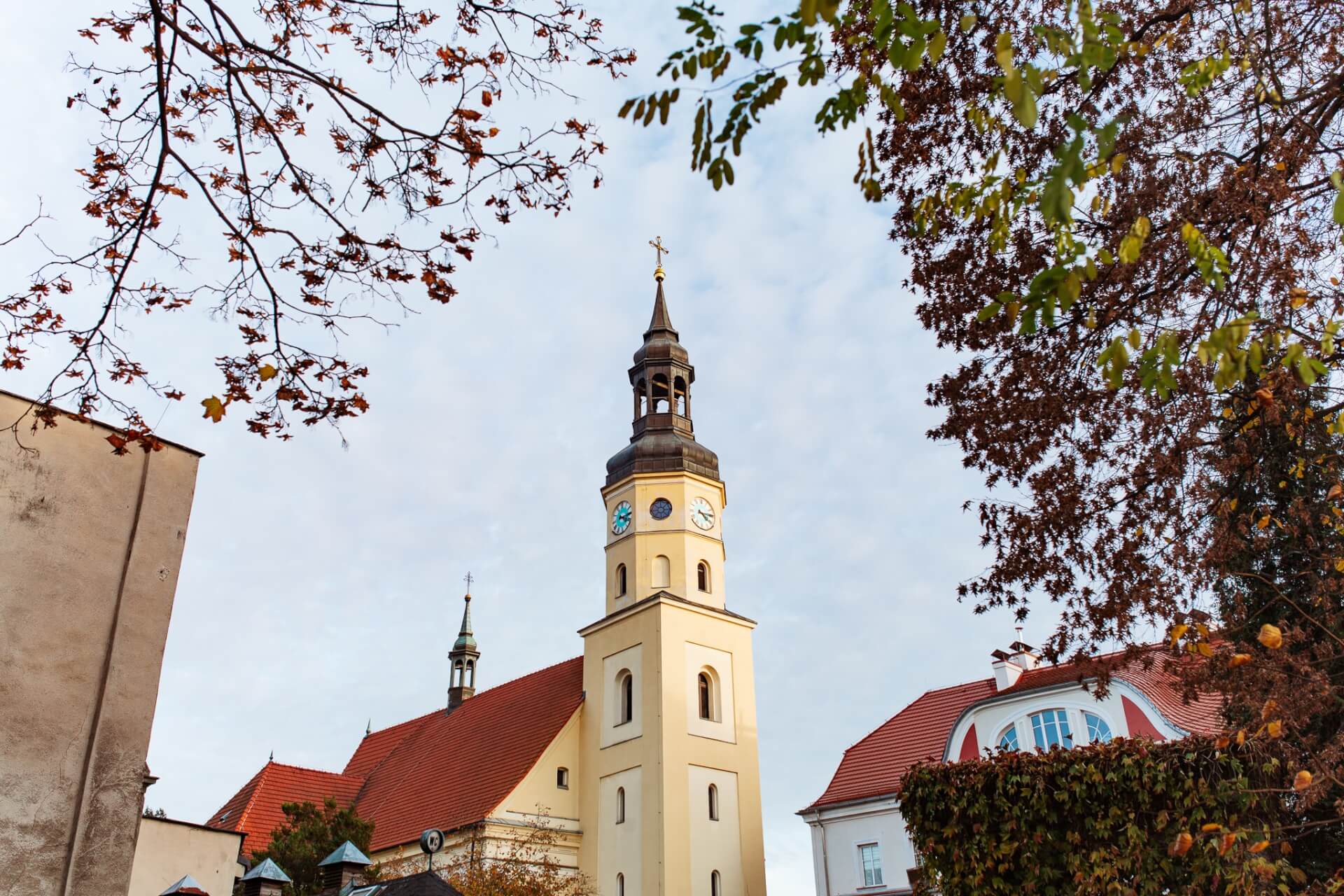 Rynek, park i zamek w Pszczynie