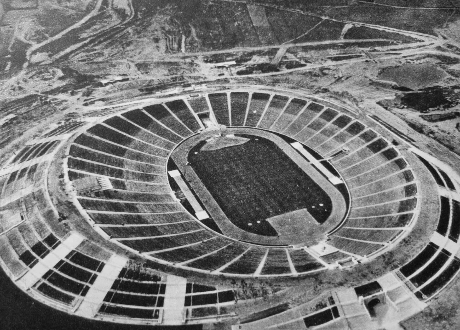 Stadion Śląski za dawnych lat