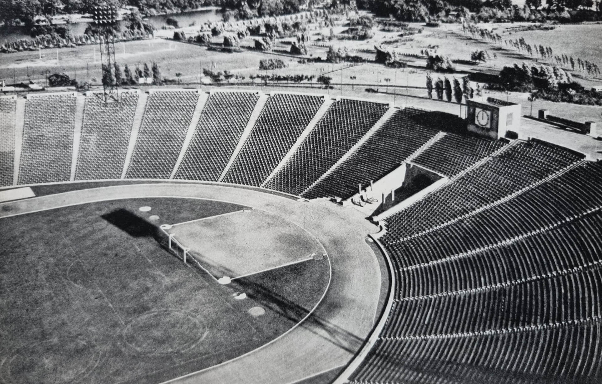 Stadion Śląski za dawnych lat