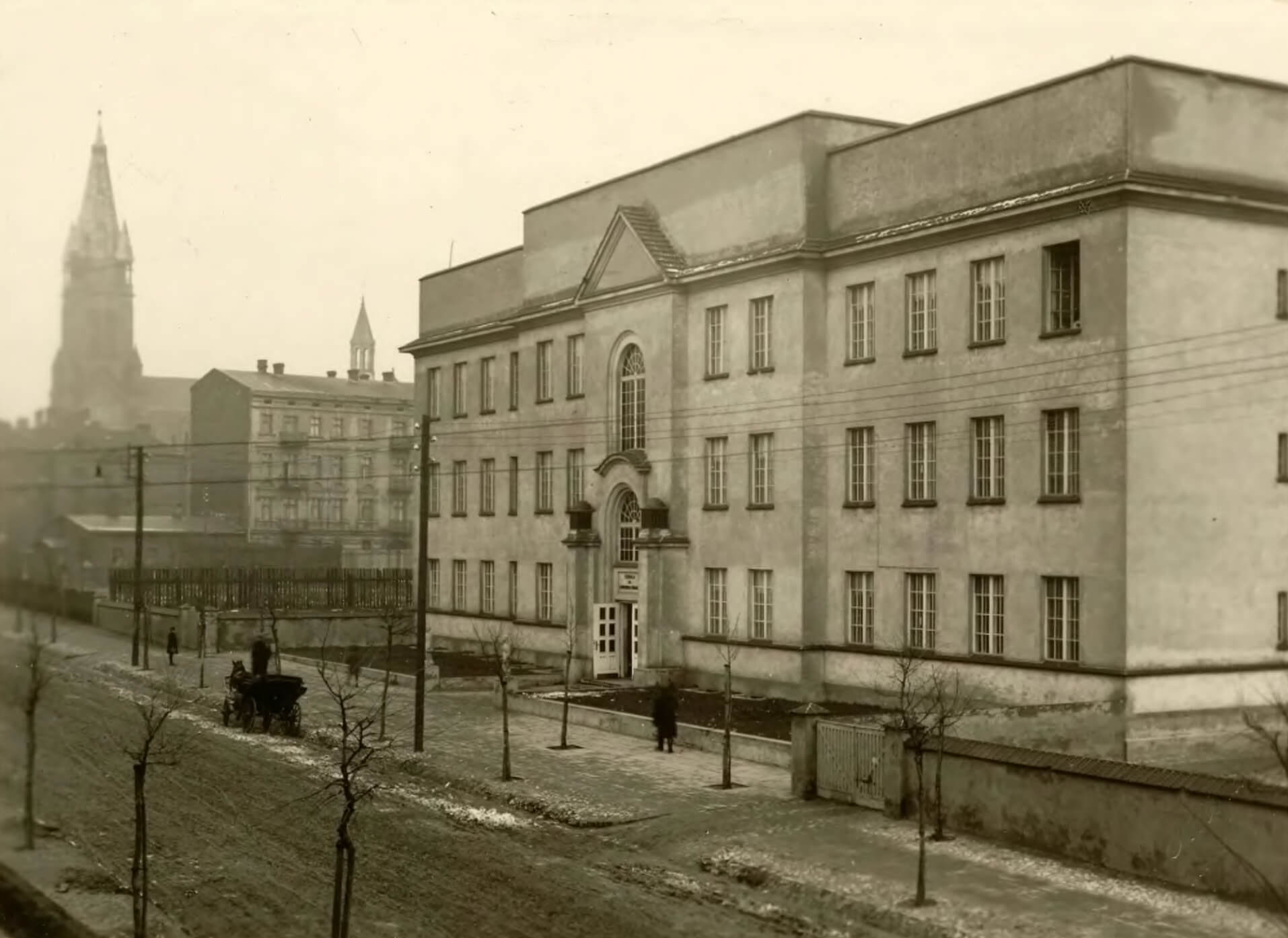 Sosnowiec, szkoła powszechna przy ulicy Prezydenta Mościckiego