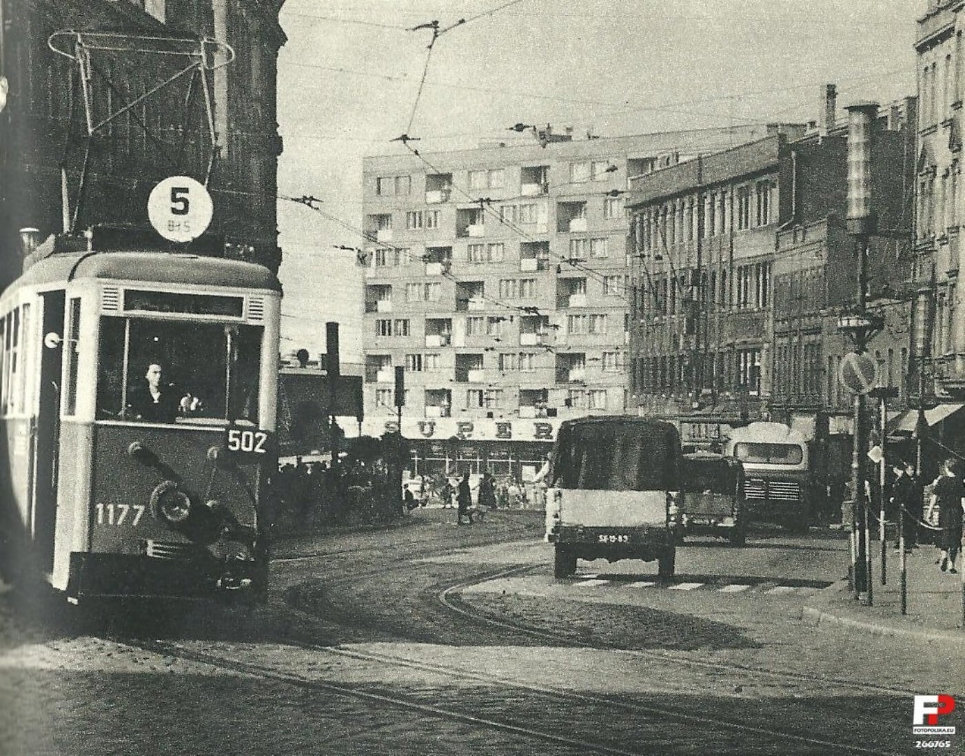 Zabrze ul Wolności 1958 1970