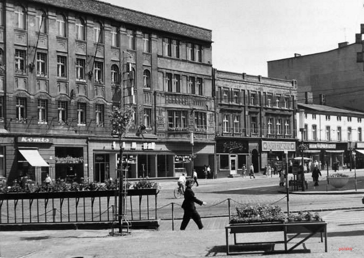 Zabrze ul Wolności 1960 1975