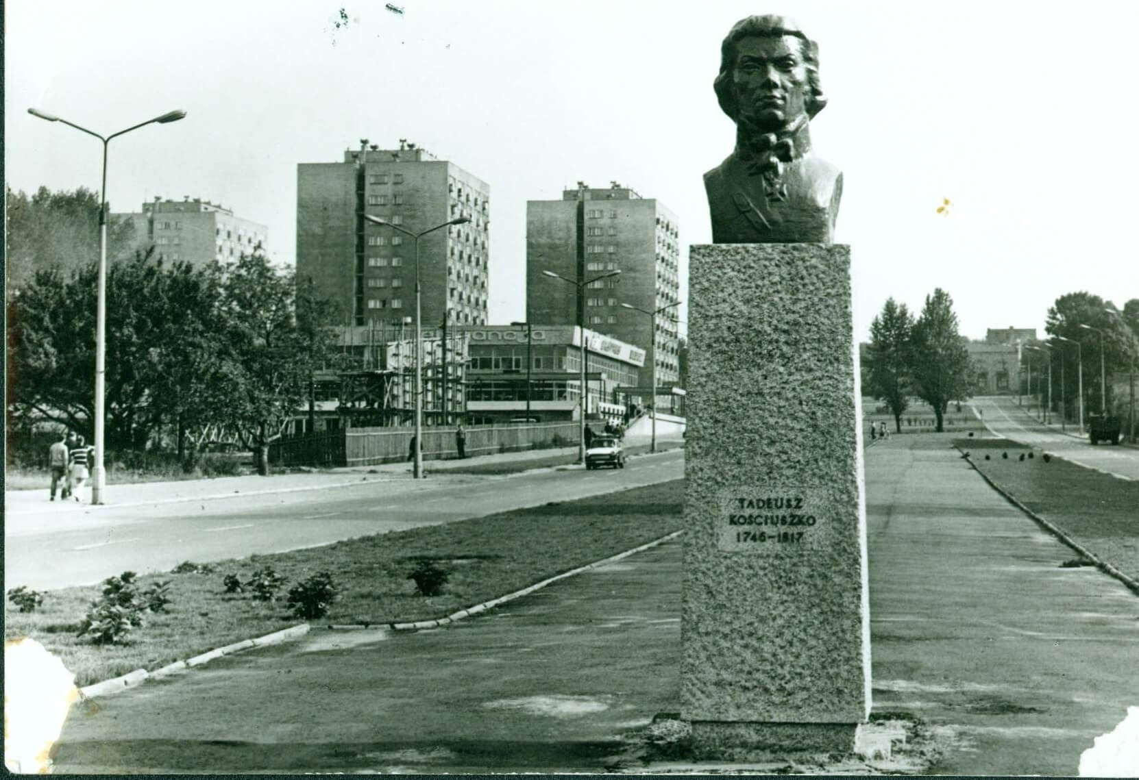 Dąbrowa Gónicza, pomnik Tadeusza Kościuszki