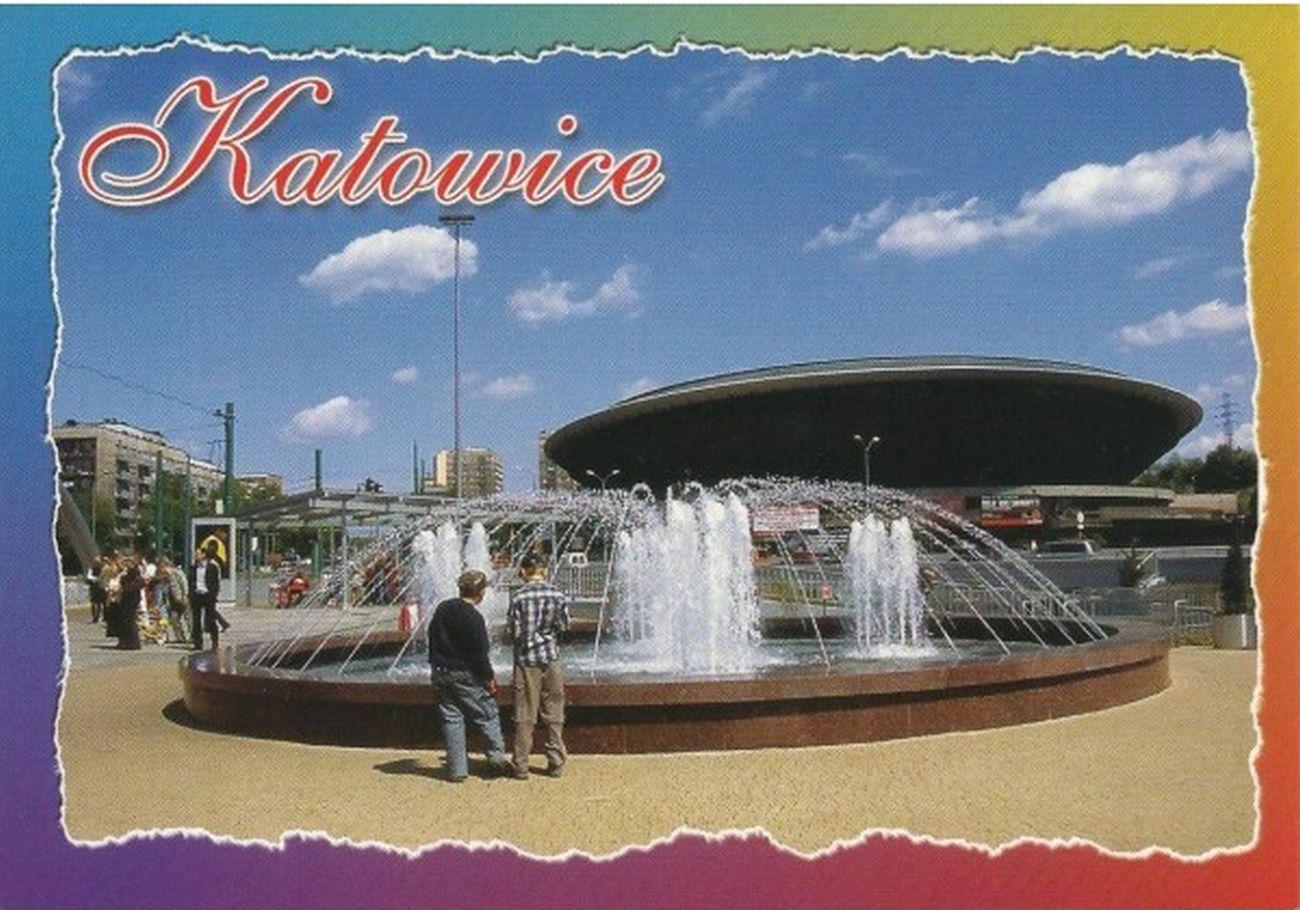 Katowice. Mamy tu fontannę