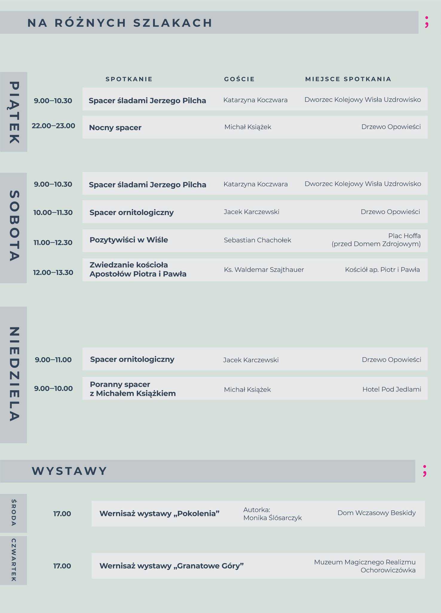 Program Festiwalu Granatowe Góry