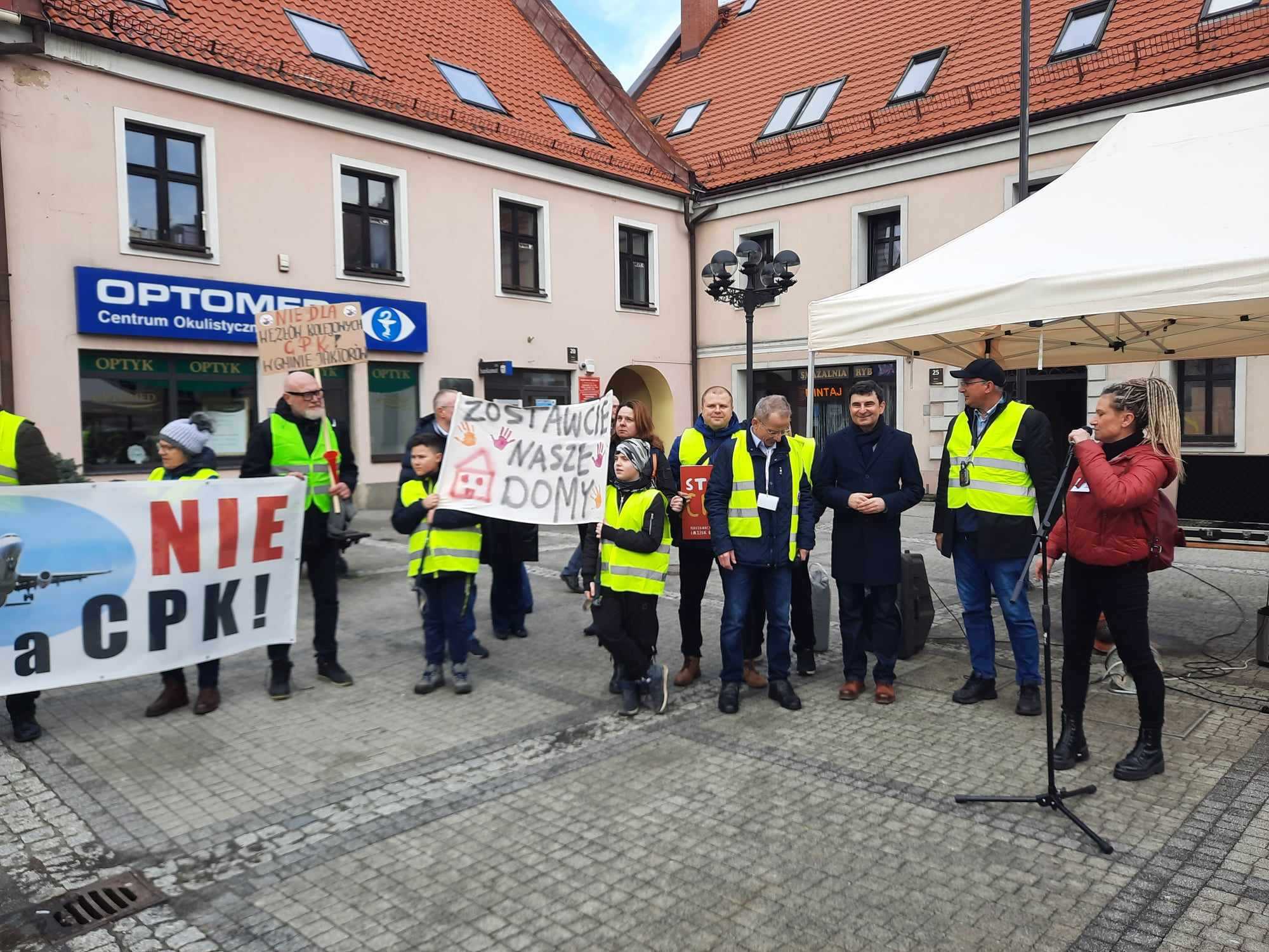 Protest cpk mikolow 24 02 2024 06