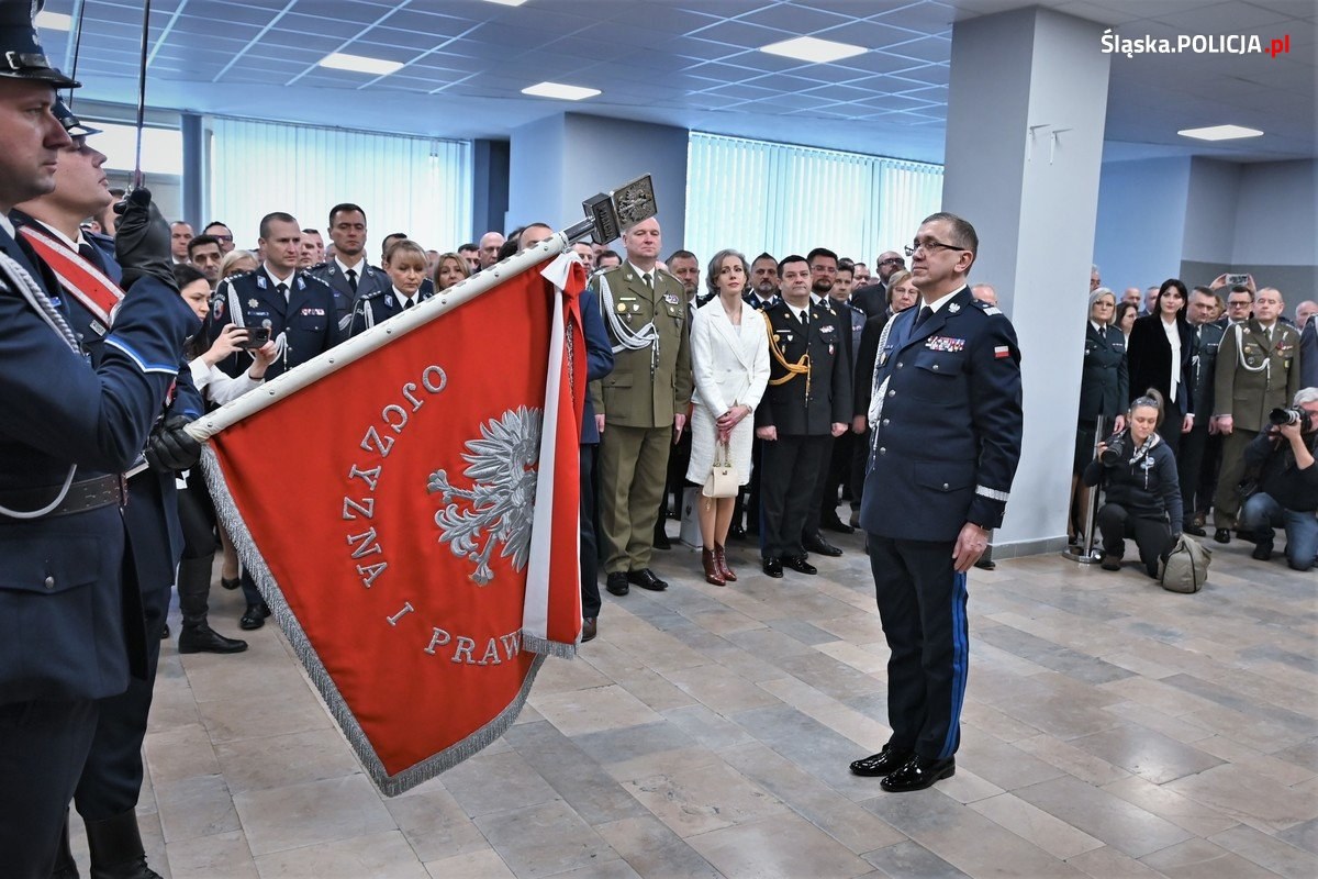 Slaska policja pozegnanie komendanta rabsztyna 10