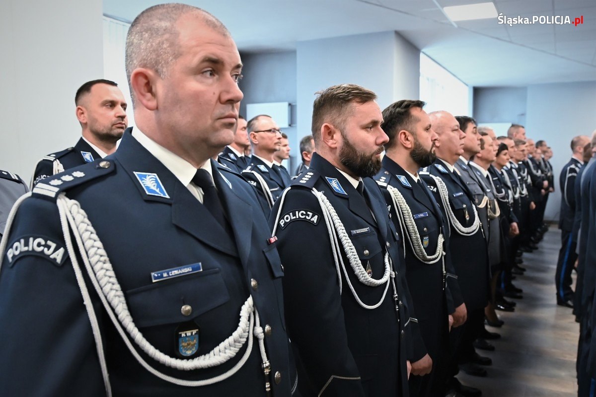 Slaska policja pozegnanie komendanta rabsztyna 12