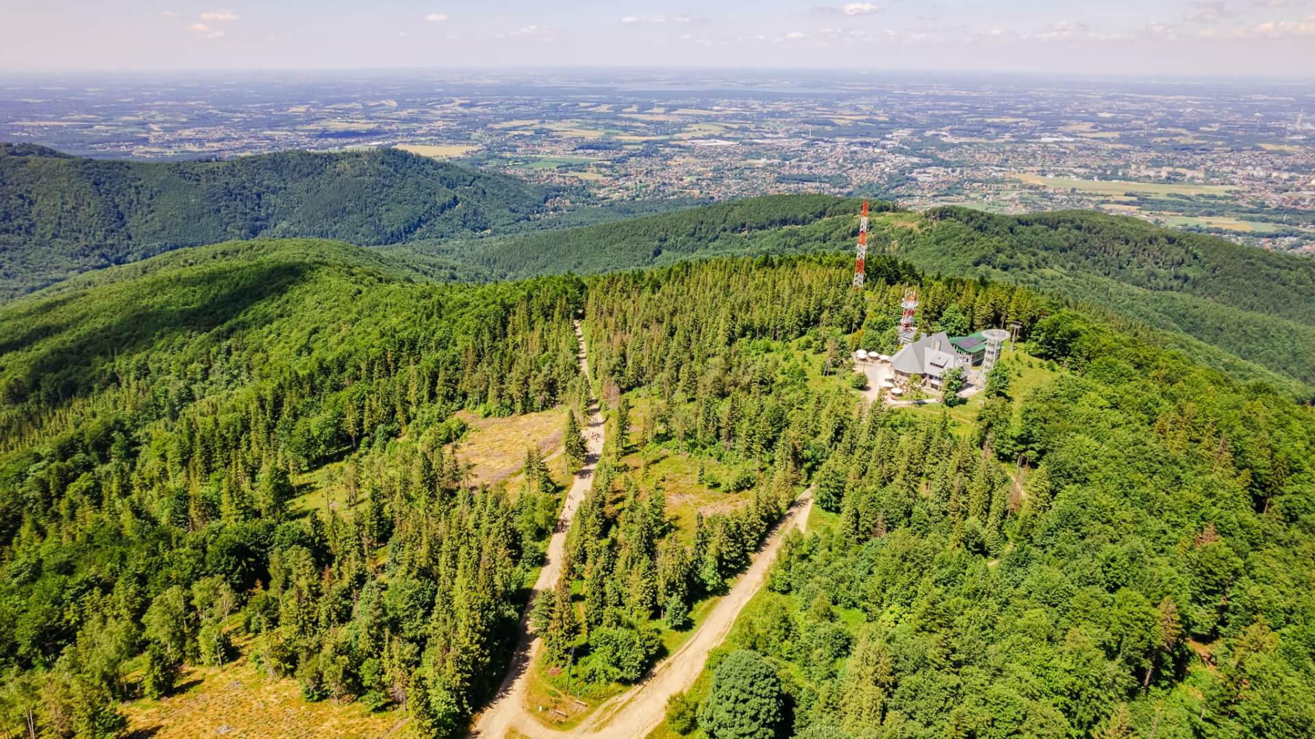 Górna stacja Kolei Linowej na Szyndzielni