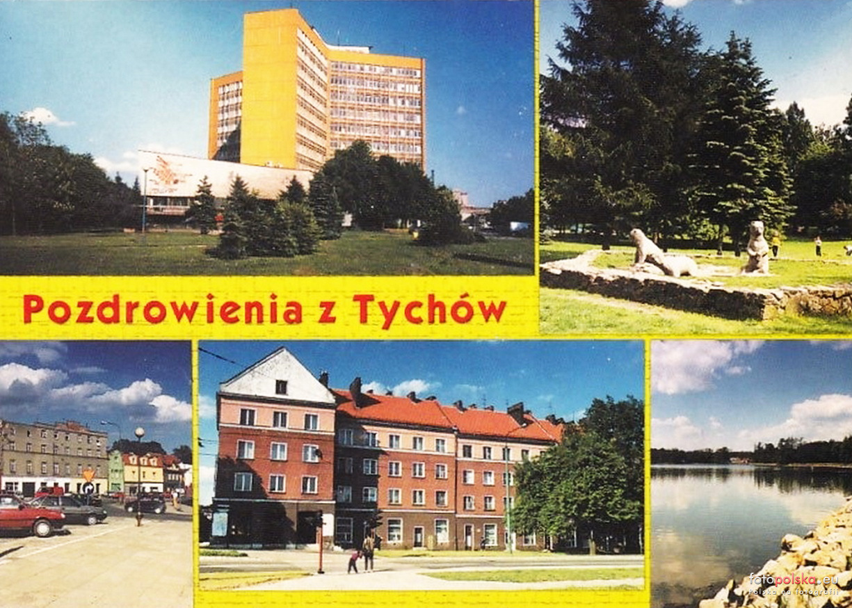 Tychy - pocztówka