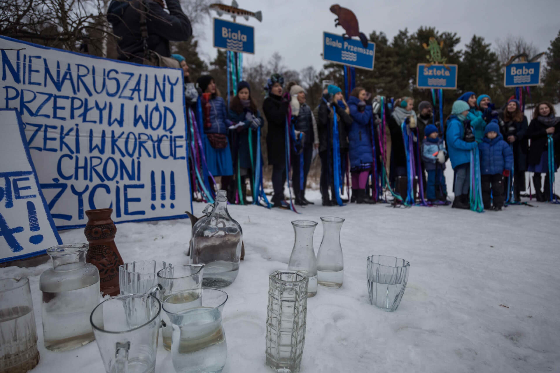 Cecylia Malik i kolektyw Siostry Rzeki, Oddajcie Wodę Sztole, Widoki z bliska, fot. S.Baranski.