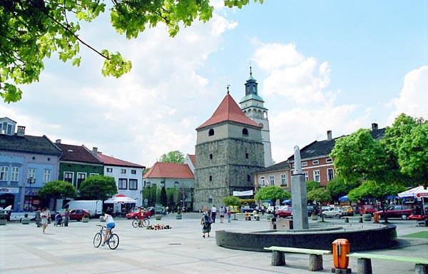 Rynek w Żywcu