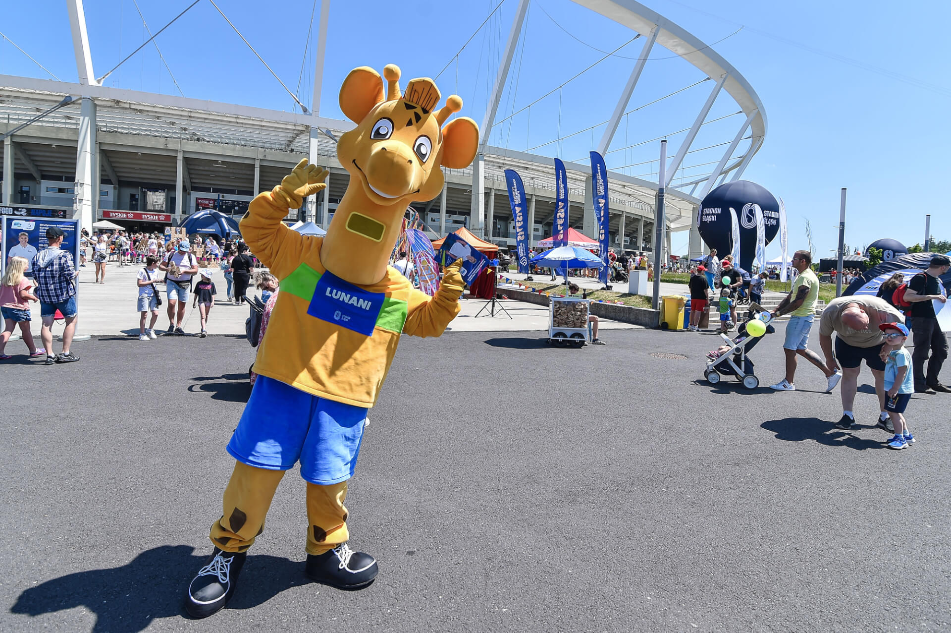 Moc atrakcji na Stadionie Śląskim z okazji 20-lecia Polski w UE