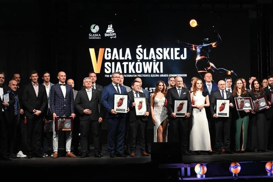 V Gala Śląskiej Siatkówki w Będzinie. 5 stycznia 2023.