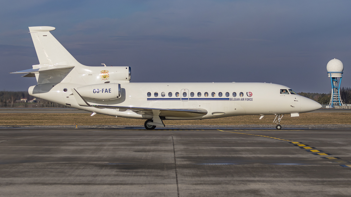 Belgijski Dassault Falcon 7 X