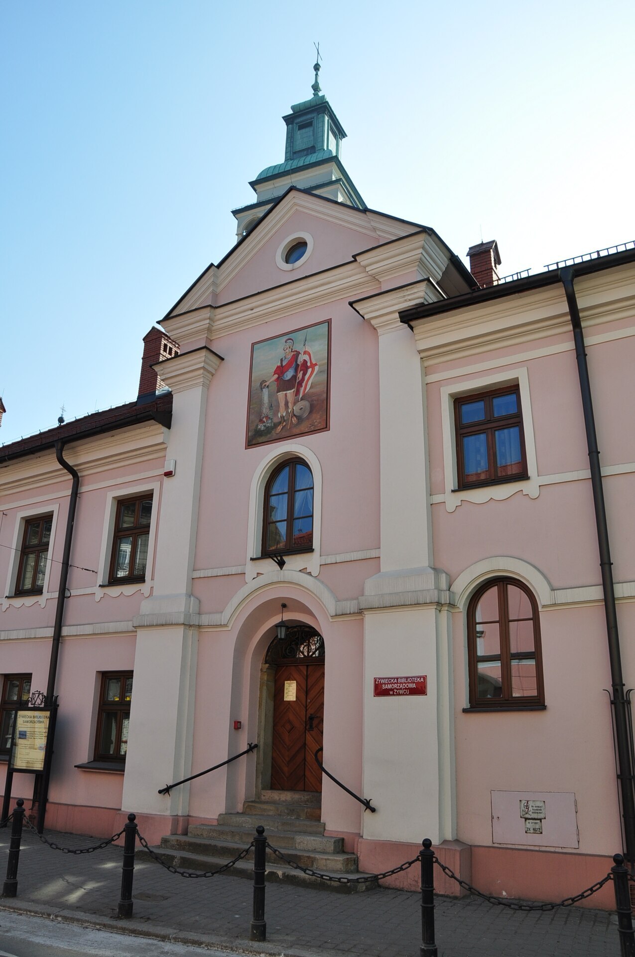 Rynek w Żywcu - biblioteka